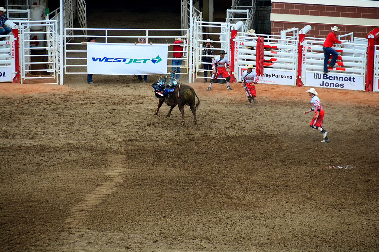 2017-07-10, 432, Calgary Stampede, AB, Bull Riding