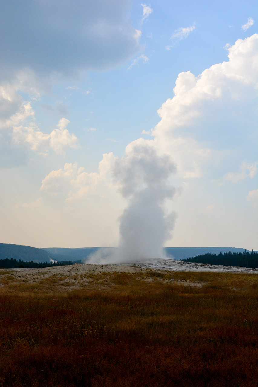 2017-08-05, 028, Yellowstone NP, Old Faithful Geyser