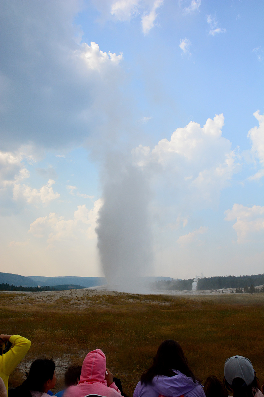 2017-08-05, 035, Yellowstone NP, Old Faithful Geyser