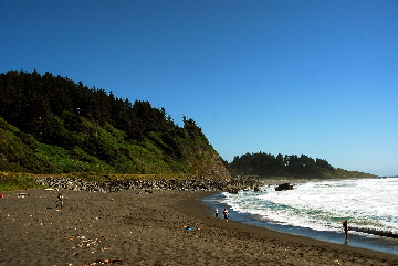 2013-07-05, 005, Beach along RT 101, Redwoods NP, CA