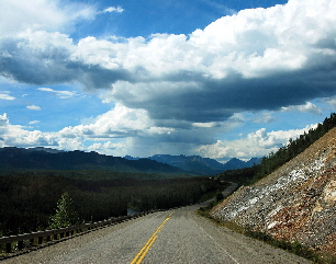 2013-07-29, 030, Alaskan Hwy Mile ... 981, BC-YT, CA