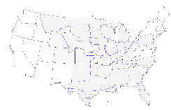 USA Map Color 2012